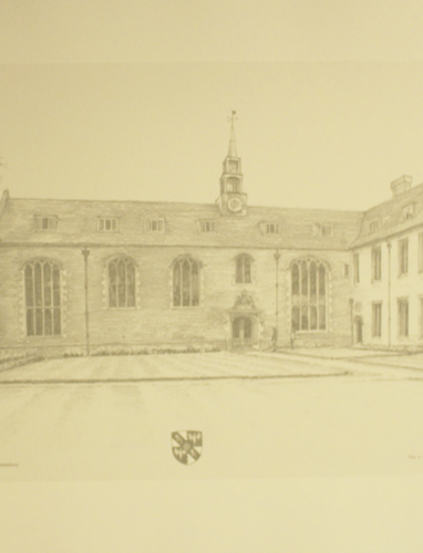 Line Drawing - First Court